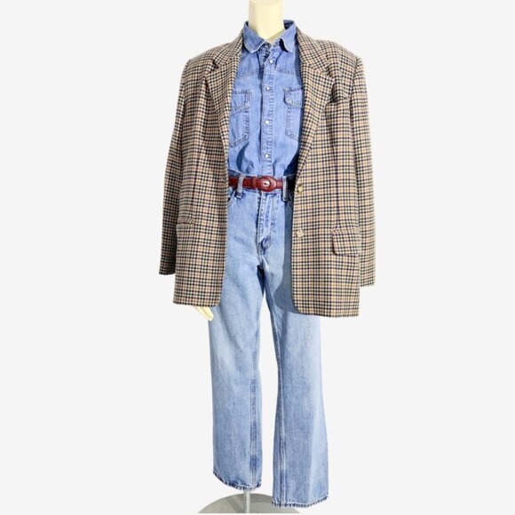 Vintage Cotton Denim Western Shirt by DIESEL / Made in Romania / size Small - Picture 9 of 15